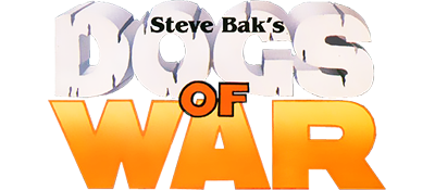 Dogs of War logo for Amiga